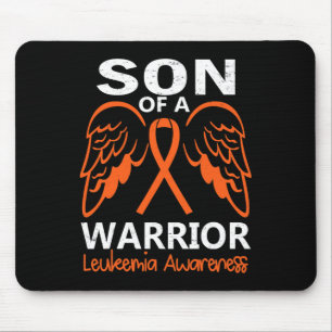 Mousepad Filho de um guerreiro Leucemia Consciência Angel W