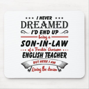 Mousepad Filho Em Lei De Um Fantástico Professor De Inglê