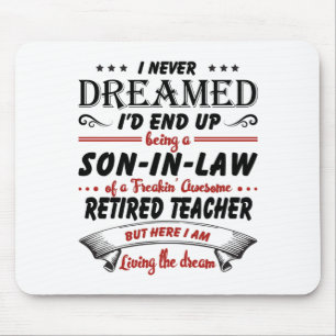 Mousepad Filho Em Lei De Um Professor Reformado Incrível