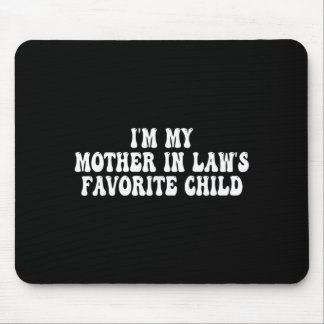 Mousepad Filho Favorito da Sogra Engraçado Pai Retrô
