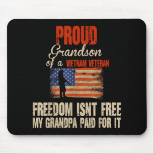 Mousepad Filho Orgulhoso Da Família Militar Veterana Do Vie