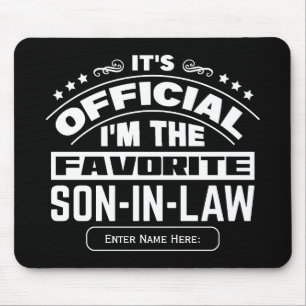 Mousepad Filho Político Favorito Personalizado Oficial Engr
