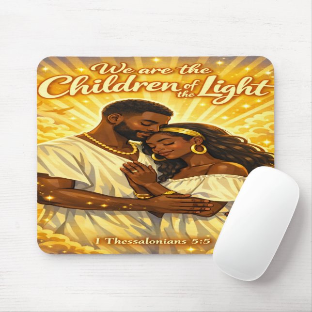 Mousepad Filhos da Luz (Com mouse)