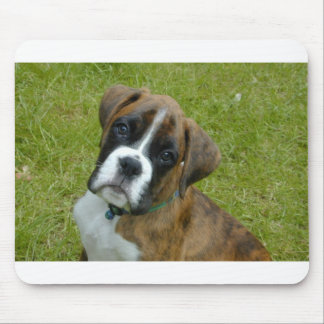 Mousepad Filhote de cachorro adorável Mousemat do pugilista