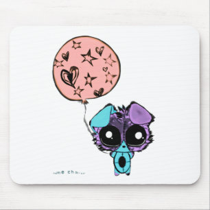 Mousepad Filhote de cachorro de Chibi do Anime