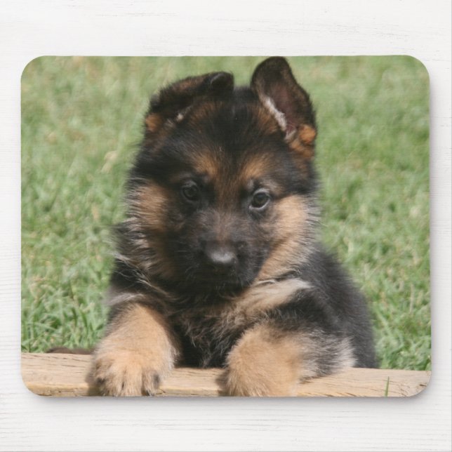 Mousepad Filhote de cachorro do german shepherd (Frente)