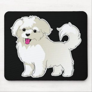 Mousepad Filhote de cachorro maltês