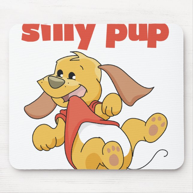 Mousepad Filhote de cachorro parvo (Frente)