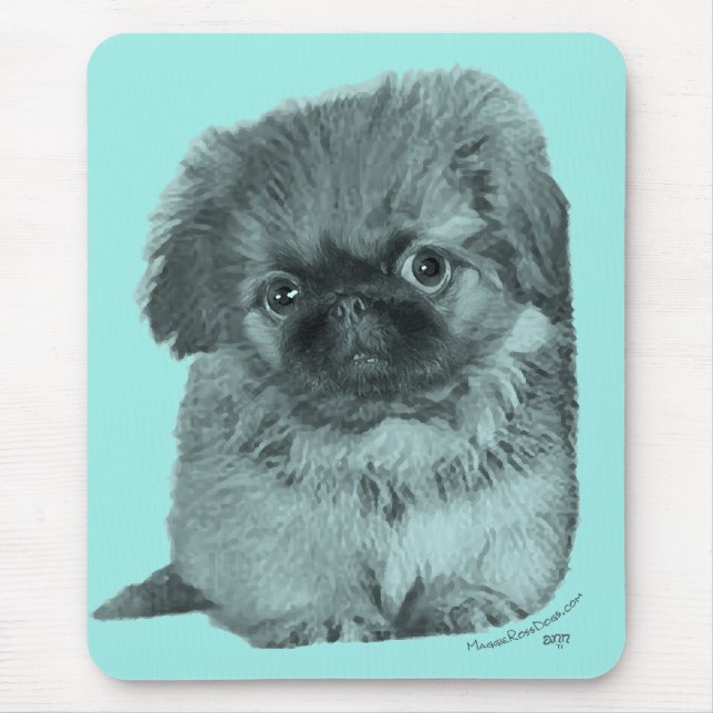 Mousepad Filhote de Pequinês (Frente)