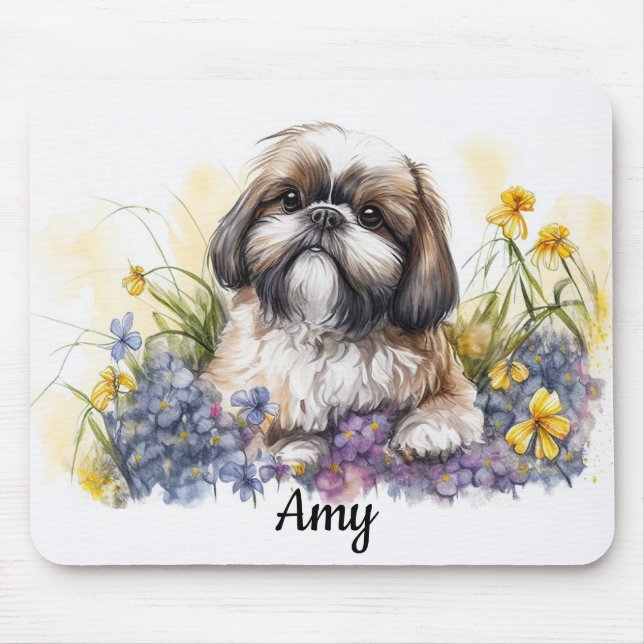 Mousepad Filhote de Shih Tzu  (Frente)