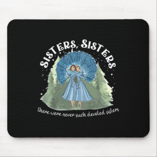 Mousepad Filme de Natal Branco das Irmãs 1954 Neve Natal Ho