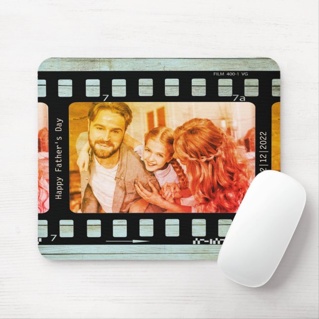 Mousepad Filme negativo Sua Própria Imagem Pai de 35 mm Ofe (Com mouse)