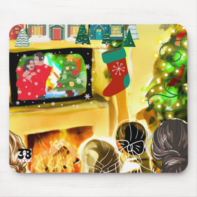 Mousepad Filmes de Natal (Frente)