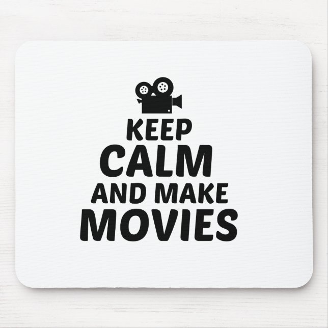 MOUSEPAD FILMES MANTÊM CALMO E FAZEM (Frente)