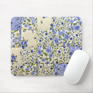 Mousepad Filtro Floral Azul