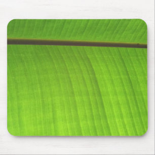 Mousepad Fim-Acima da folha da banana