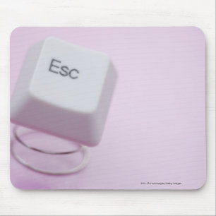 Mousepad Fim-acima de uma chave de escape