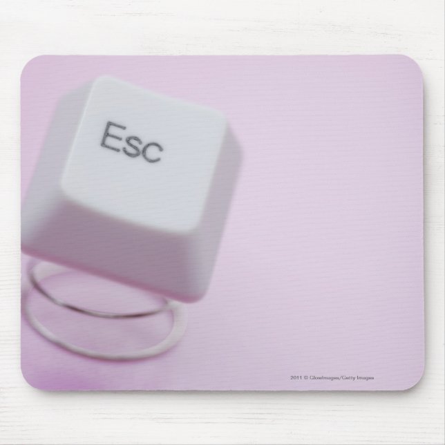Mousepad Fim-acima de uma chave de escape (Frente)