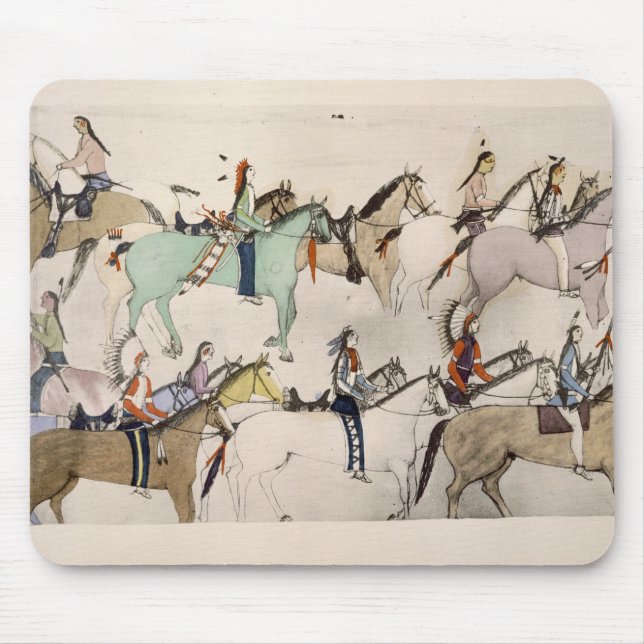 Mousepad Fim da batalha (tinta no papel) (Frente)