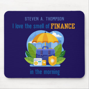 Mousepad Finanças Engraçadas Personalizadas