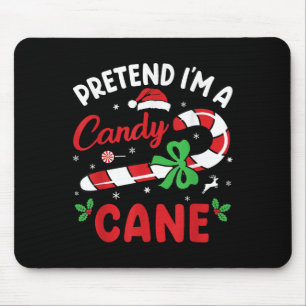 Mousepad Fingir-Me Uma Caneta De Doces - Feriado De Natal E