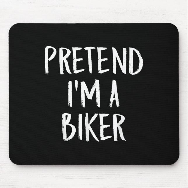 Mousepad Fingir que sou um Dia de as Bruxas engraçado da Fa (Frente)