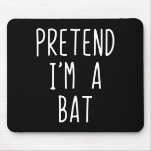 Mousepad Fingir que sou um T Costume Halloween preguiçoso