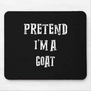 Mousepad Fingir que sou uma fantasia de Dia das Bruxas