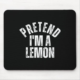 Mousepad Fingir que sou uma fantasia de Halloween preguiços
