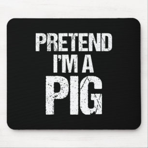 Mousepad Fingir que sou uma Festa de Dias de as Bruxas engr