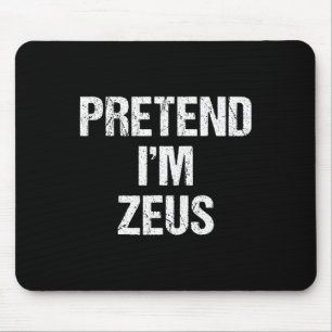 Mousepad Fingir que sou Zeus Costume Grego Festa de Dia das