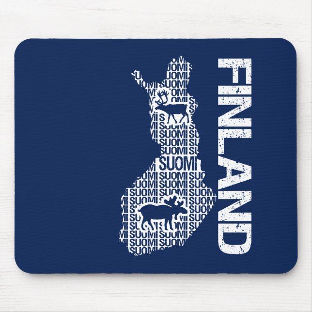 Mousepad FINLAND personalizável (Frente)