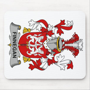 Mousepad Finnegan Family Crest