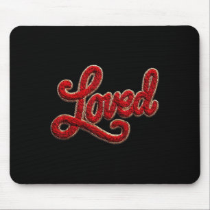 Mousepad Fio Amado Crochê Gancho de Trava Coquette Aconcheg