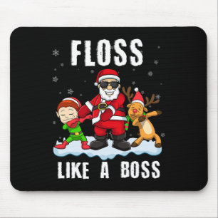 Mousepad Fio De Natal Engraçado Como Um Papai noel Do Chefe