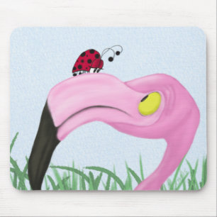 Mousepad Fiona O Flamingo E O Ladybug