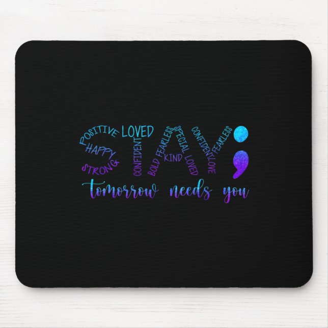 Mousepad Fique Amanhã Precisa De Você 1 (Frente)