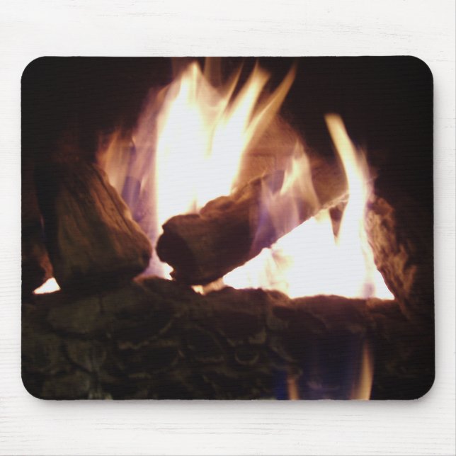 Mousepad Fique aquecido TODO O Mouse De Inverno (Frente)