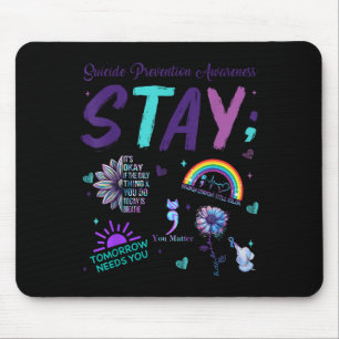 Mousepad Fique Bem Está Tudo Bem Se A Única Coisa Que Você