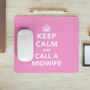 Mousepad Fique calmo e chame uma parteira
