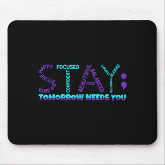 Mousepad Fique Fique Forte Semana de Prevenção e Conscienti
