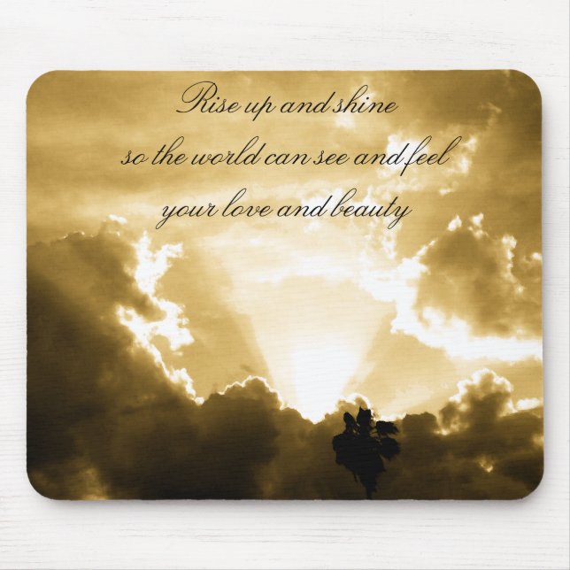 Mousepad Fique forte_ (Frente)