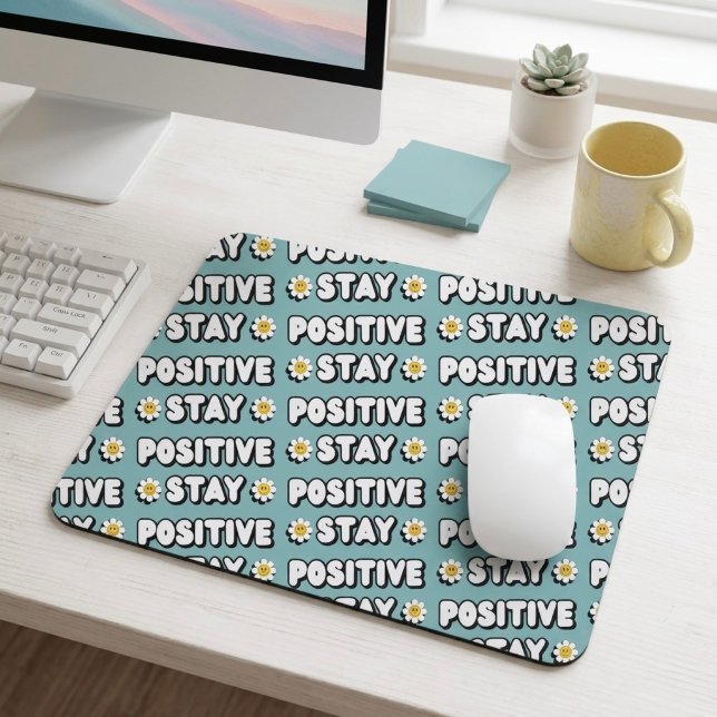 Mousepad Fique Positivo (Criador carregado)