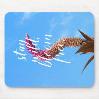 Mousepad Fique Selvagem, Floresça Livre