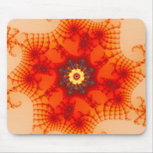 Mousepad Fire Web - Arte Fractal