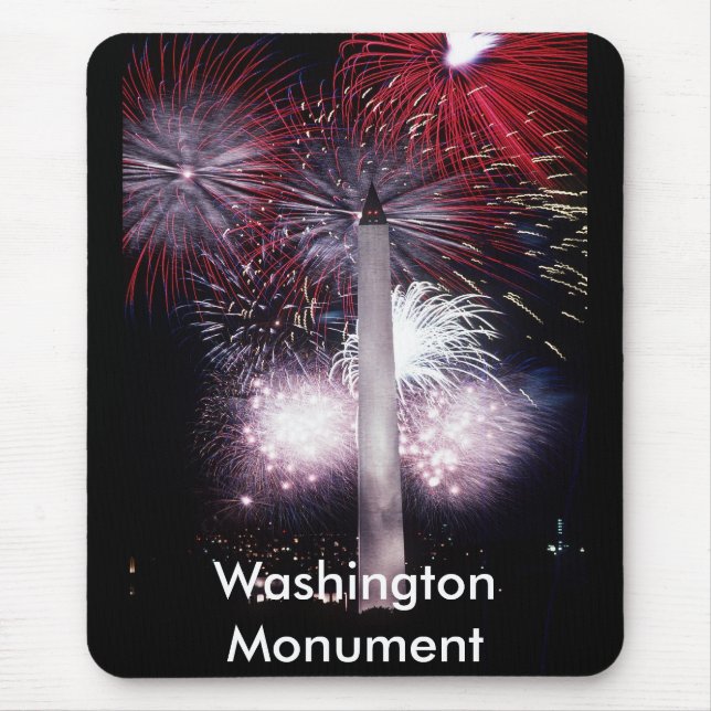 Mousepad Fireworks do Washington Monument (Frente)