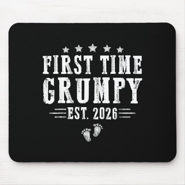 Mousepad First Time Mpy Est.2026 Father's Day Promoted To P (Frente)