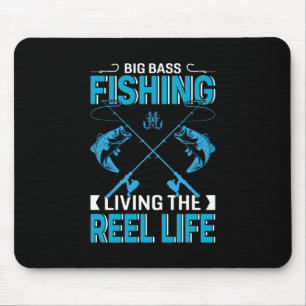 Mousepad Fisher Oferece Grande Pesca Vivendo A Vida