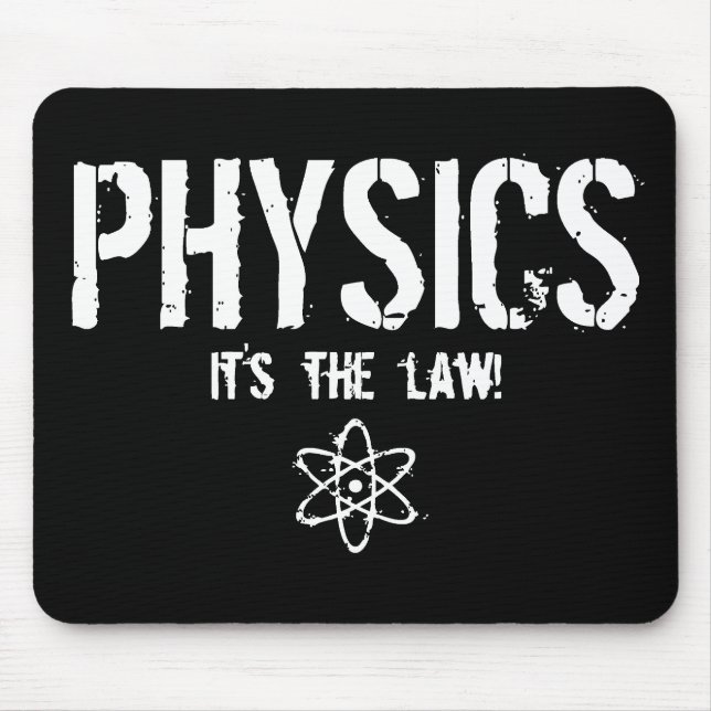 Mousepad Física - é a lei! (Frente)