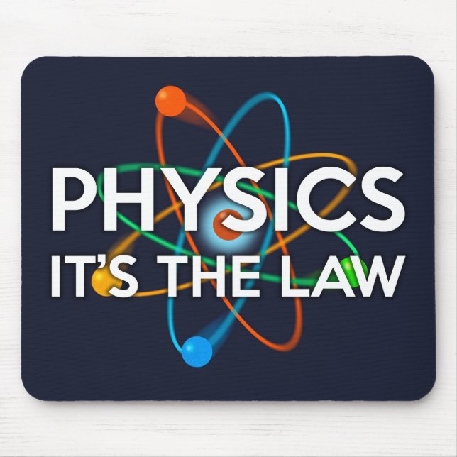 Mousepad FÍSICA. É LEI Ciência (Frente)